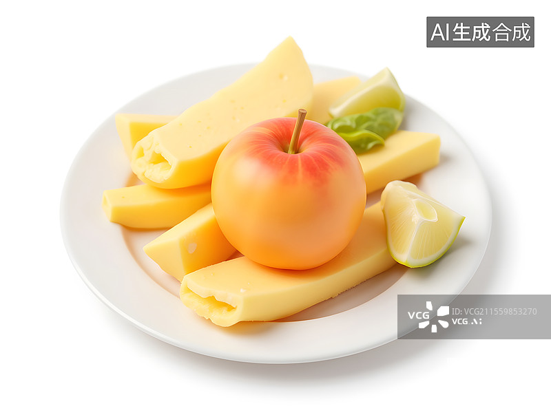 【AI数字艺术】健康美味的中式午餐美食插画图片素材