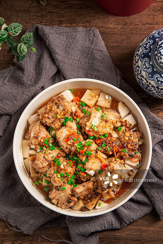 豉汁蒸排骨图片素材