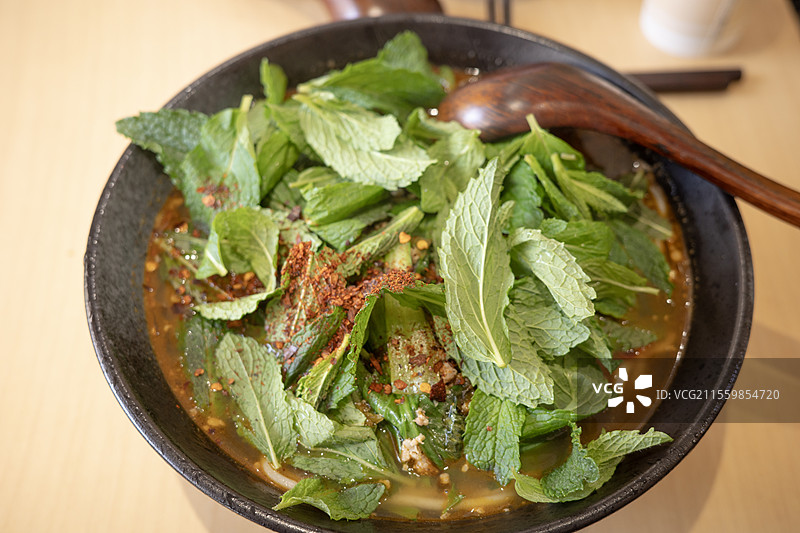 云南薄荷米线图片素材