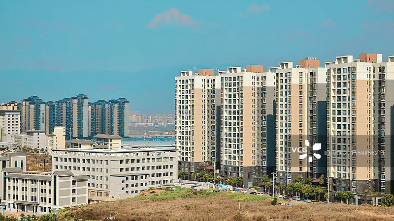 保山市隆阳区城市风光图片素材