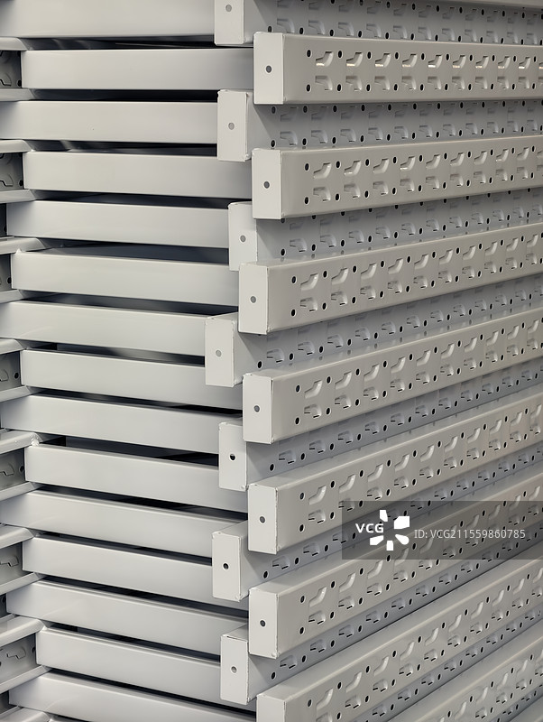 货架特写镜头图片素材