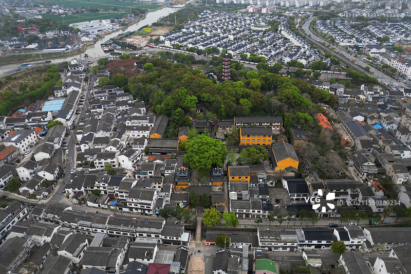 苏州铜观音寺 光福古镇图片素材
