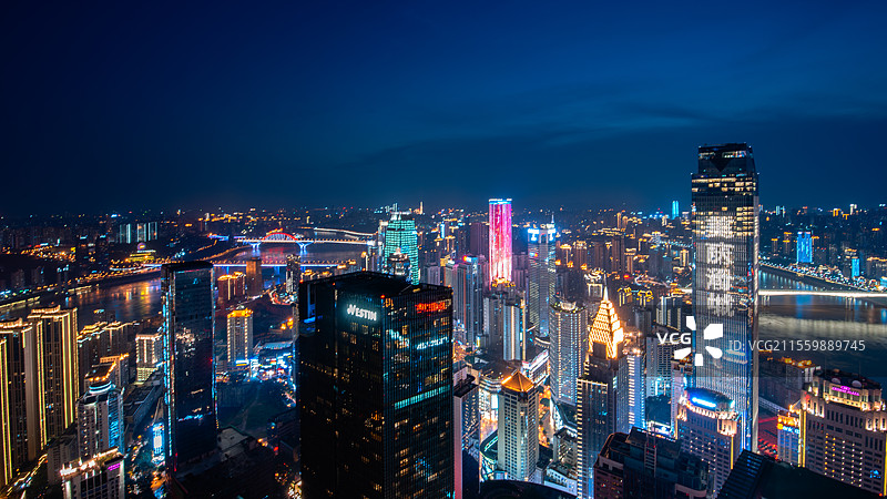 重庆夜景图片素材