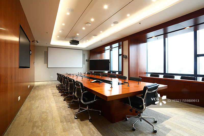 商务会议室图片素材