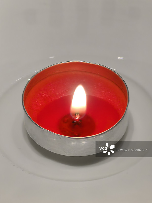 餐厅蜡烛茶蜡图片素材