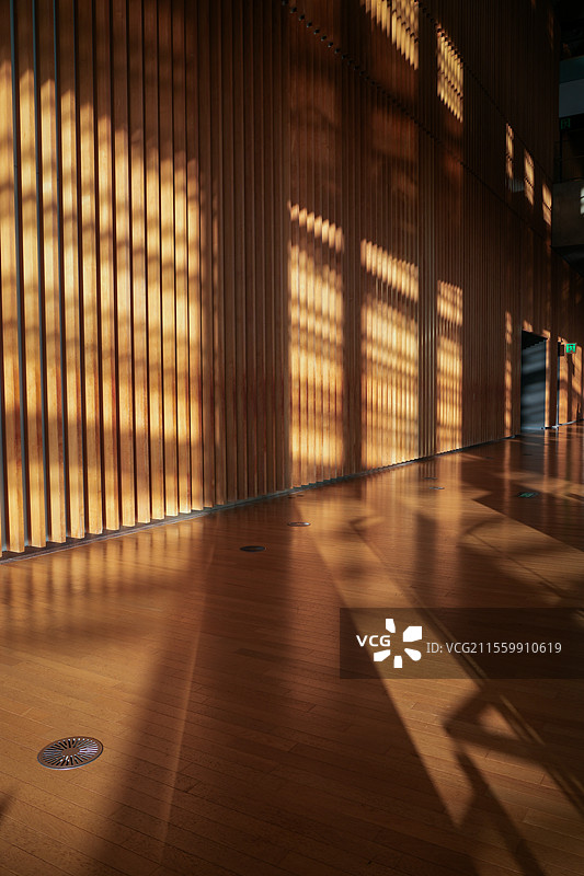 日本东京都地标建筑美术馆东京国立新美术馆建筑光影图片素材