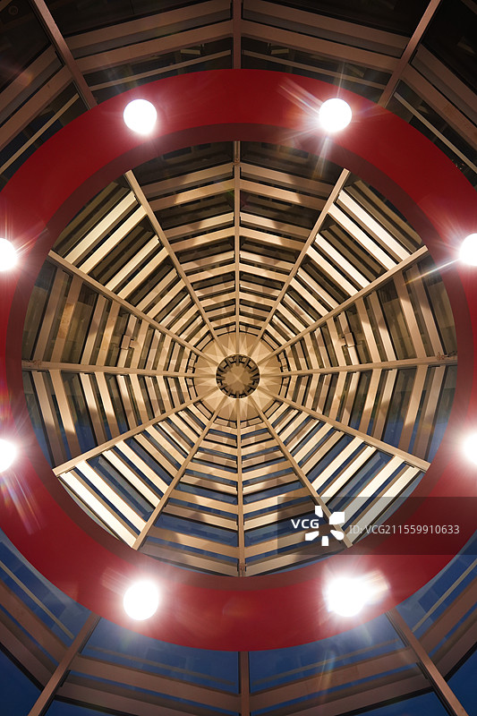 日本东京都地标建筑美术馆东京国立新美术馆建筑光影图片素材