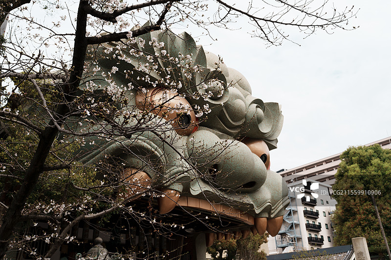 日本大板难波八坂神社图片素材