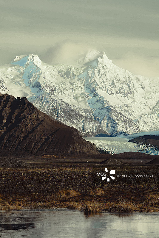 冰岛冰川图片素材