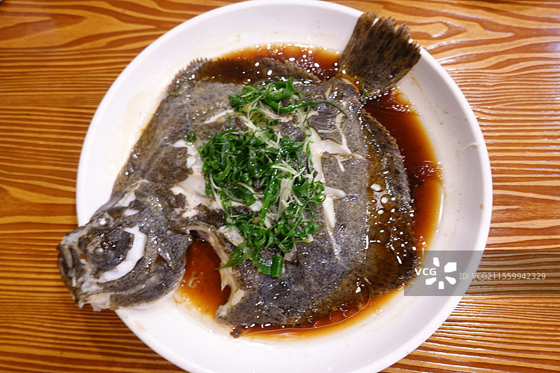 清蒸多宝鱼图片素材