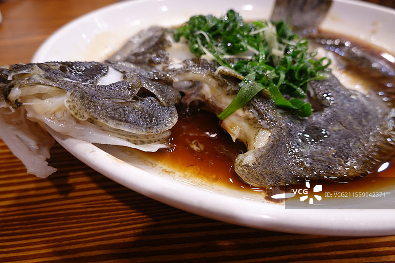 清蒸多宝鱼图片素材