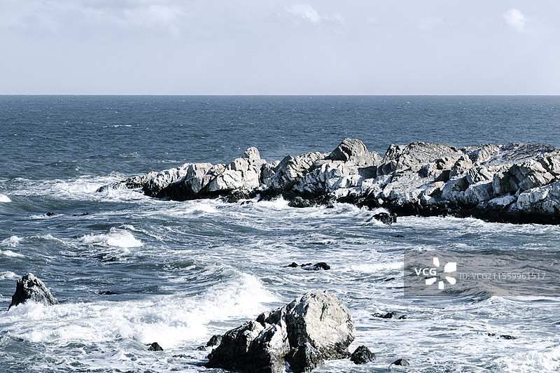 烟台养马岛-獐岛附近图片素材