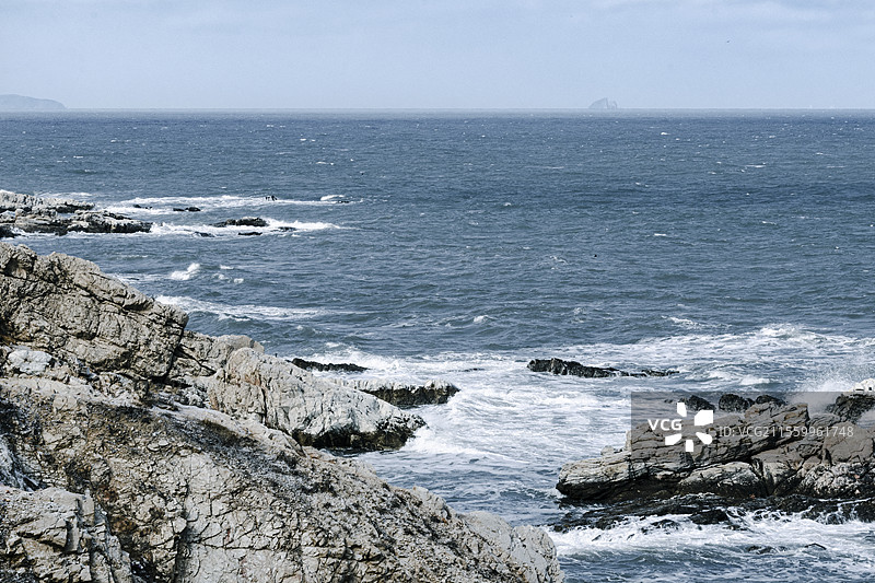 烟台养马岛-獐岛附近图片素材