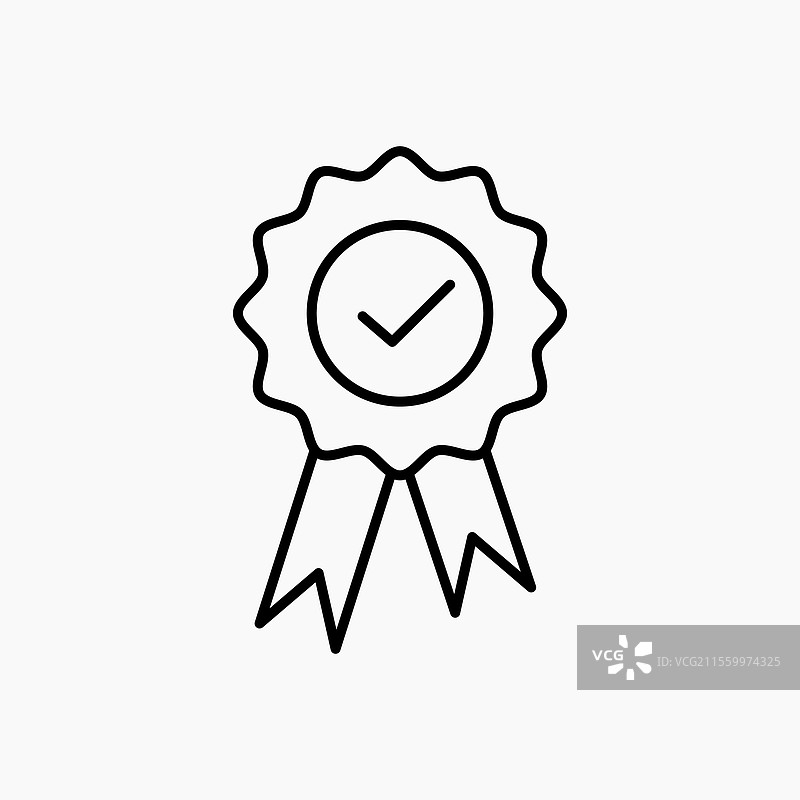 认证图标 简约图标图片素材