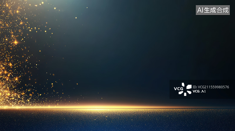 【AI数字艺术】黑金线条光束抽象背景图图片素材