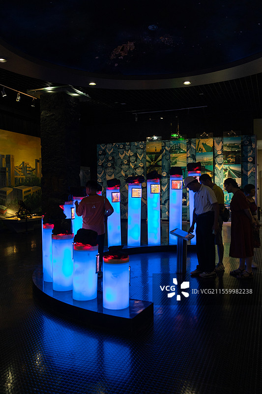 中国煤炭博物馆煤炭陈列图片素材