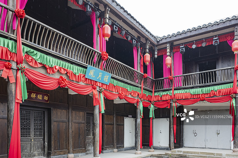 四川绵阳三台县潼川古城图片素材