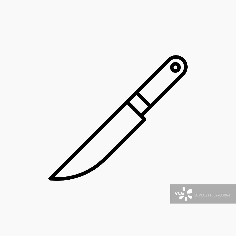 厨房刀具图标 简约图标图片素材