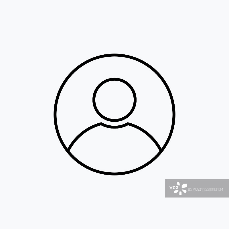 登录图标 简约图标图片素材