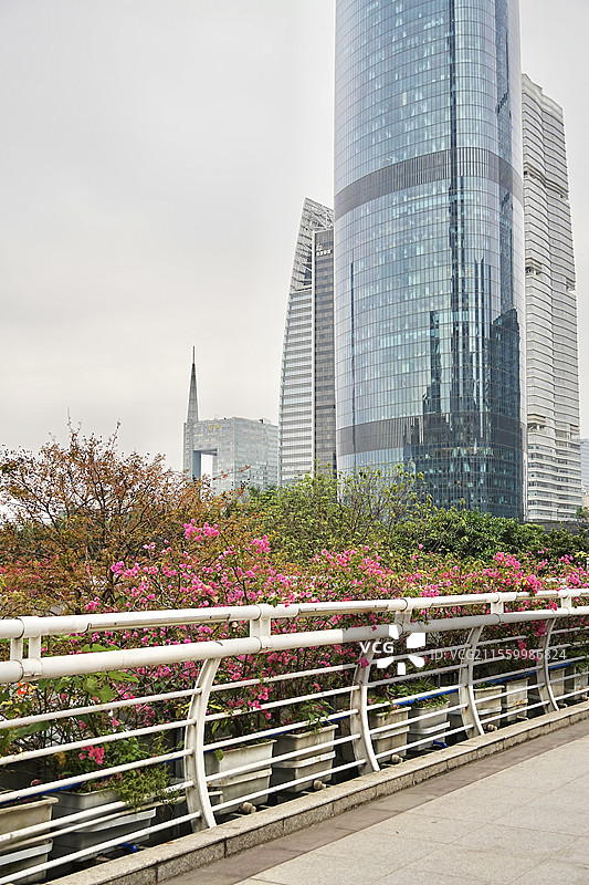 广州花都广场及周边图片素材