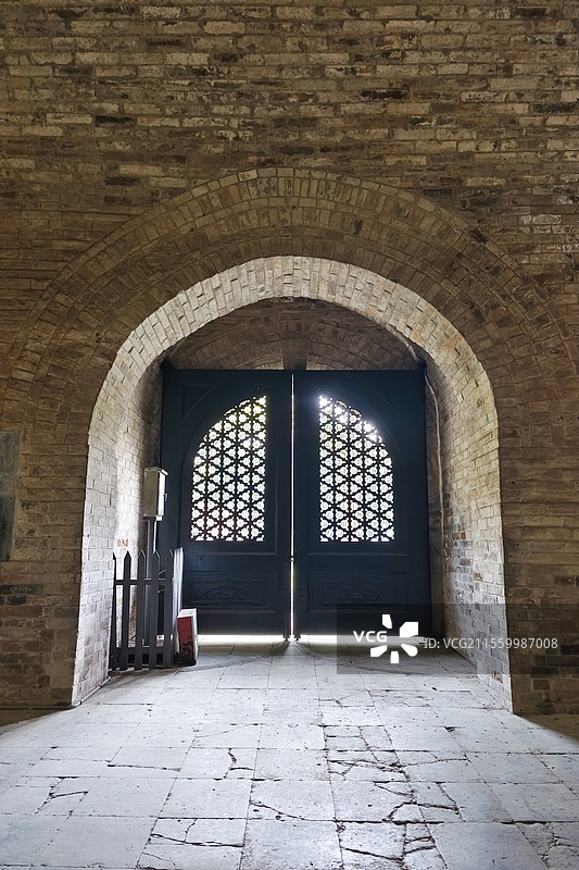 江苏南京灵谷景区无梁殿图片素材