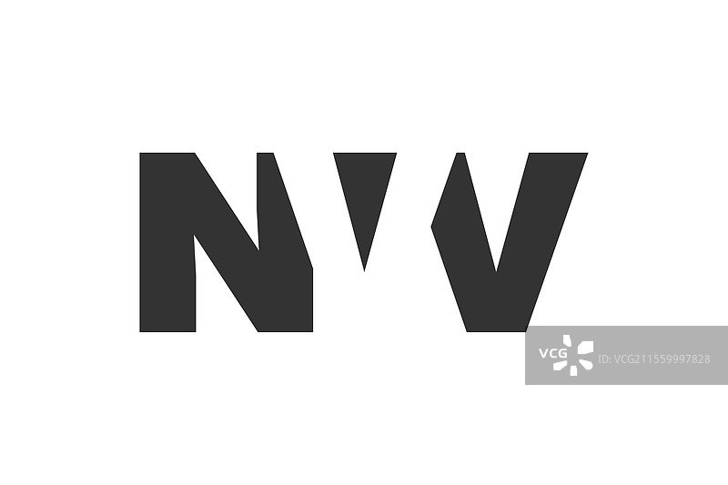 nvv标志设计，字母nvv，粗体字型图片素材