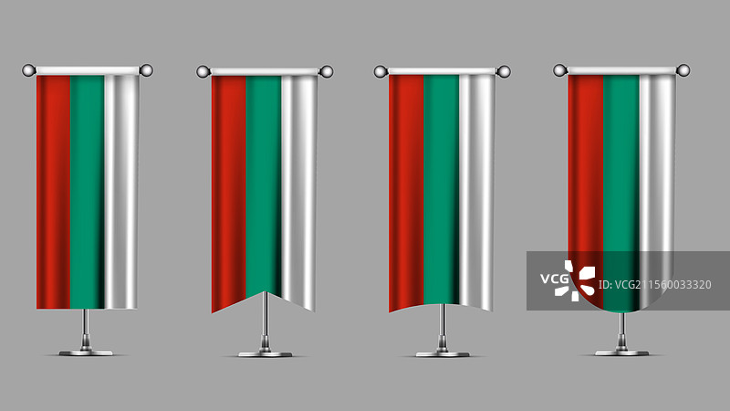 一组垂直横幅，展示了图片素材