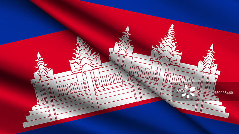 柬埔寨的国家背景，特色为两种元素图片素材