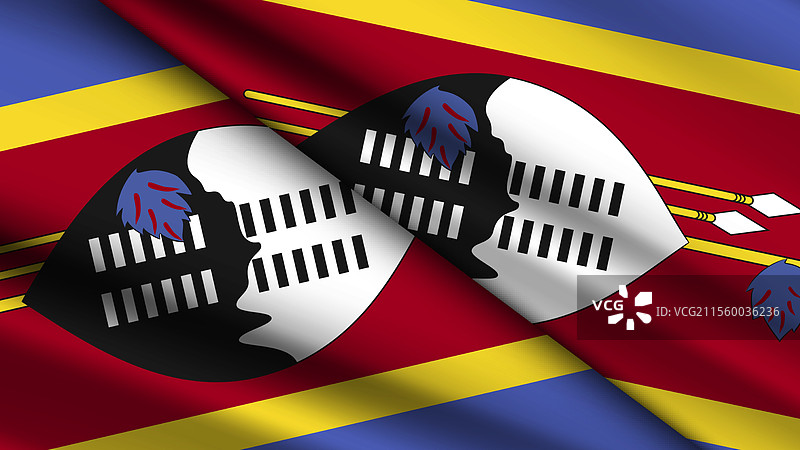 斯威士兰的国家背景，特色为两个元素图片素材