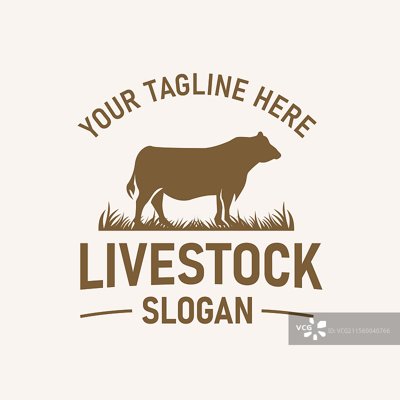 安格斯牛的轮廓，适用于优质肉牛农场图片素材
