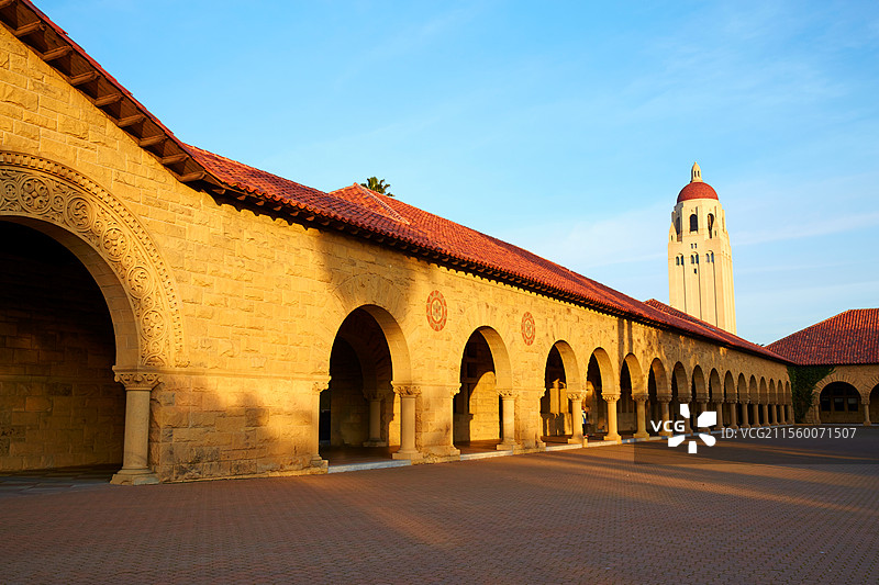美国斯坦福大学建筑风光图片素材