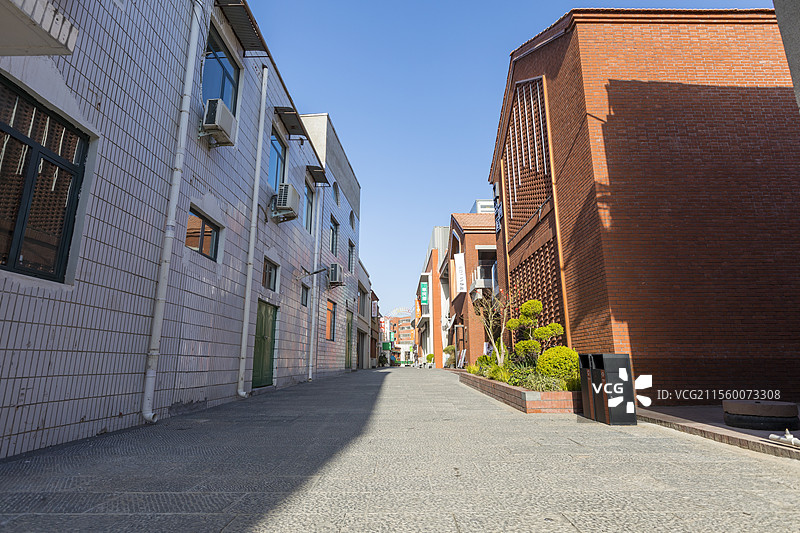 郑州，管城区阜民里，商业街区，文化，改造，城市生活图片素材