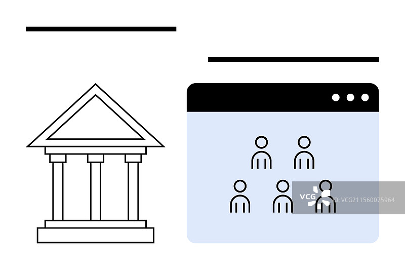 在线治理中的数字化转型图片素材
