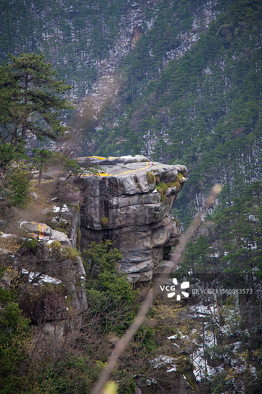 庐山一角，险峰图片素材