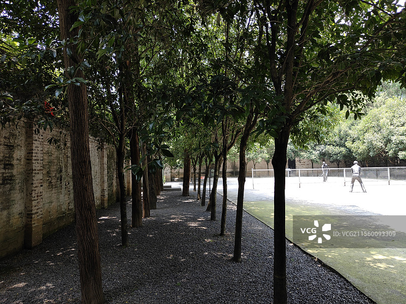 四川省成都市大邑县安仁镇刘氏庄园博物馆图片素材