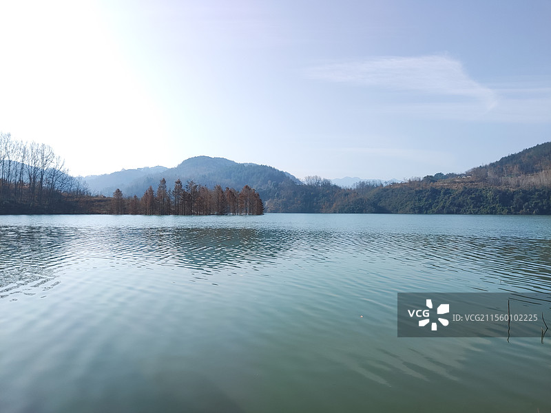瀛湖风光图片素材
