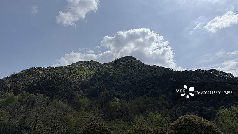 诸暨五泄瀑布禅寺图片素材