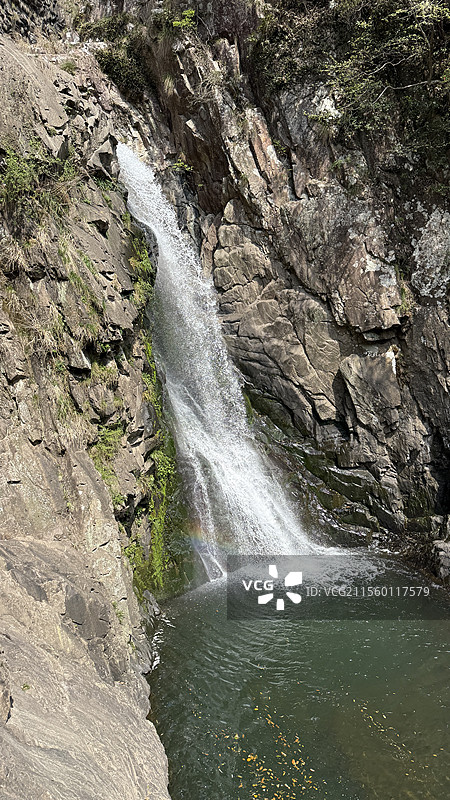 诸暨五泄瀑布禅寺图片素材