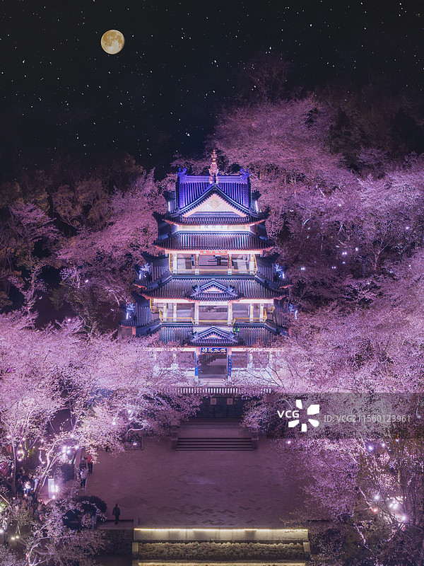 春江花月夜图片素材