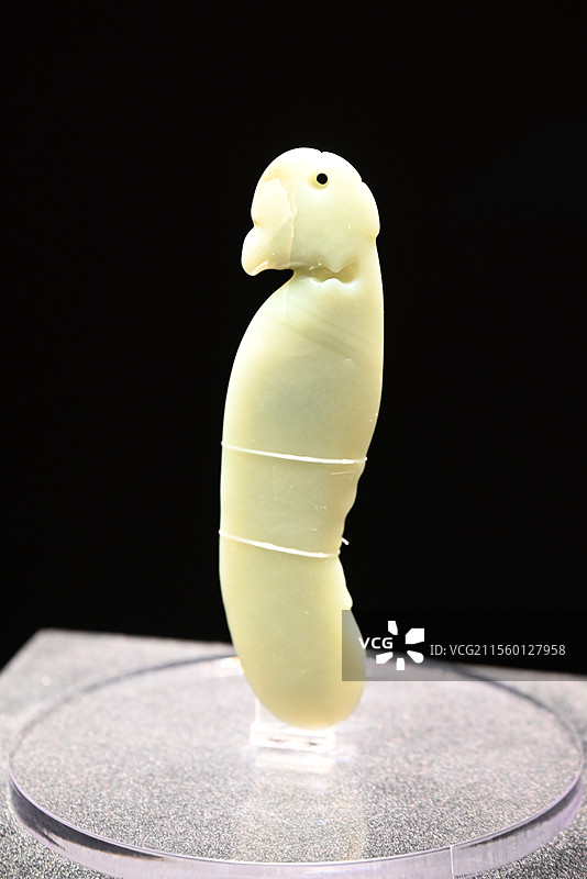 红山文化出土玉器图片素材