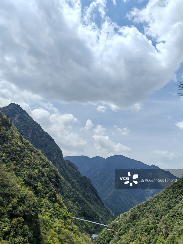 浙北大峡谷图片素材