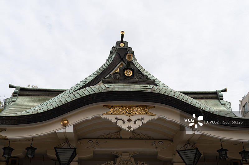 日本大板难波八坂神社图片素材