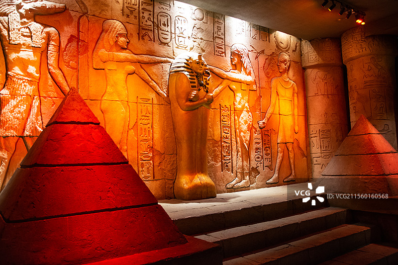 古埃及文明展示图片素材