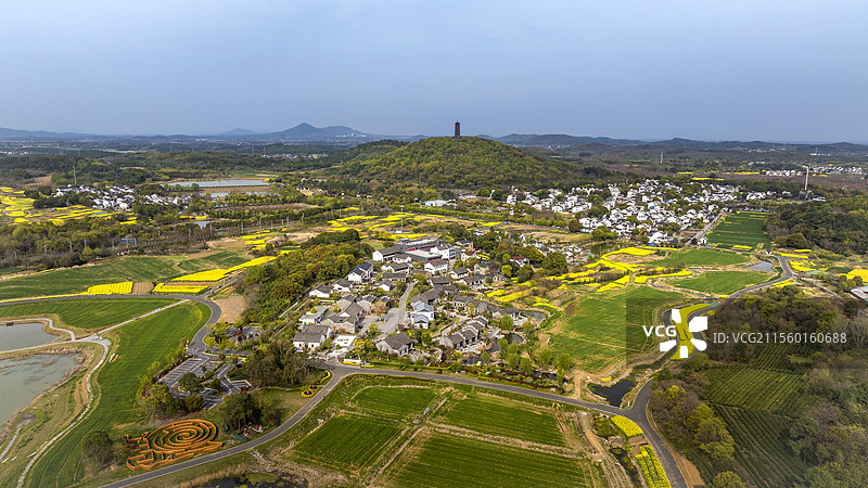 南京高淳国际慢城大山村图片素材