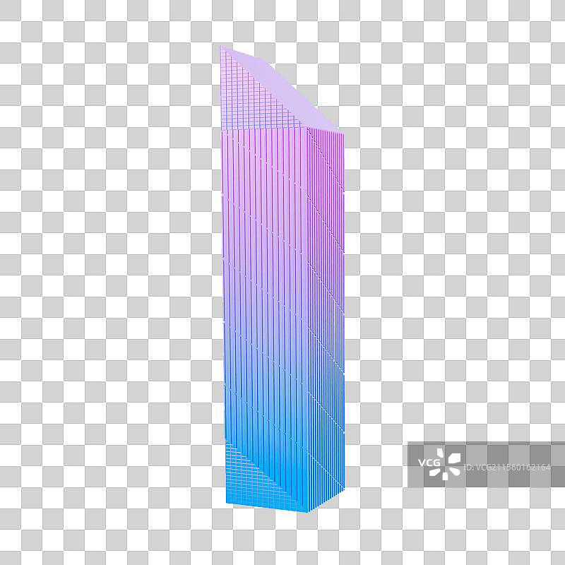 3D渲染的广州城市建筑广州地标广州利通广场元素图片素材