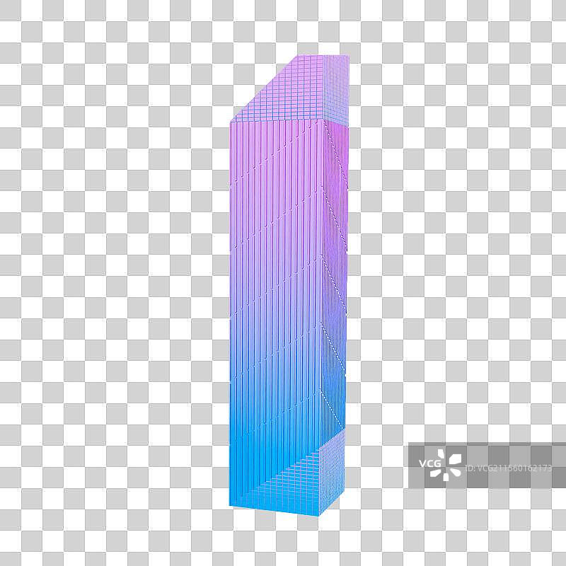 3D渲染的广州城市建筑广州地标广州利通广场元素图片素材