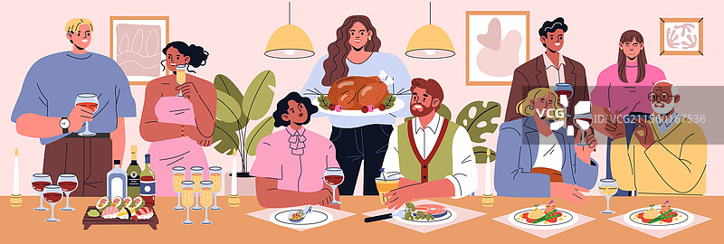 晚宴派对公寓图片素材