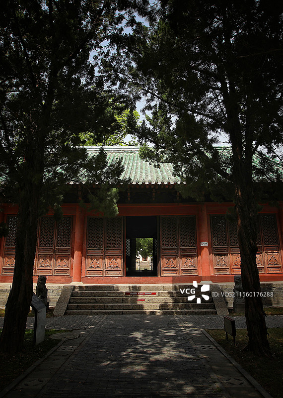 湖北荆州开元观一景图片素材