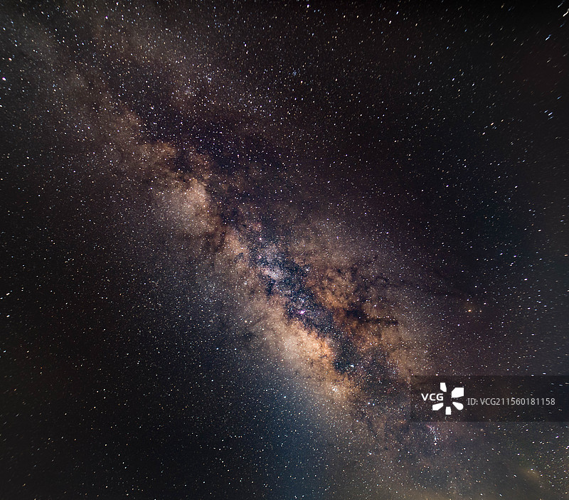 夏季银河图片素材