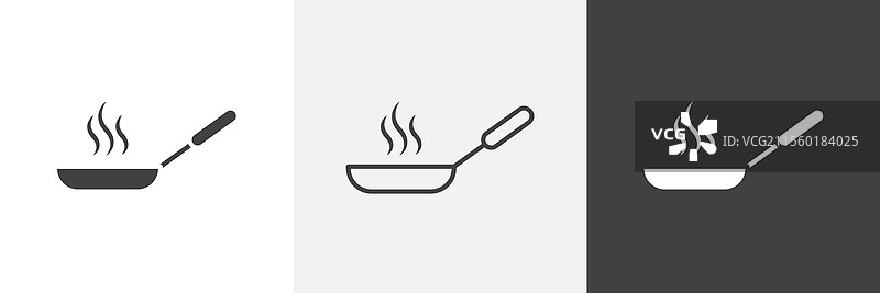 煎锅图标图形包图片素材
